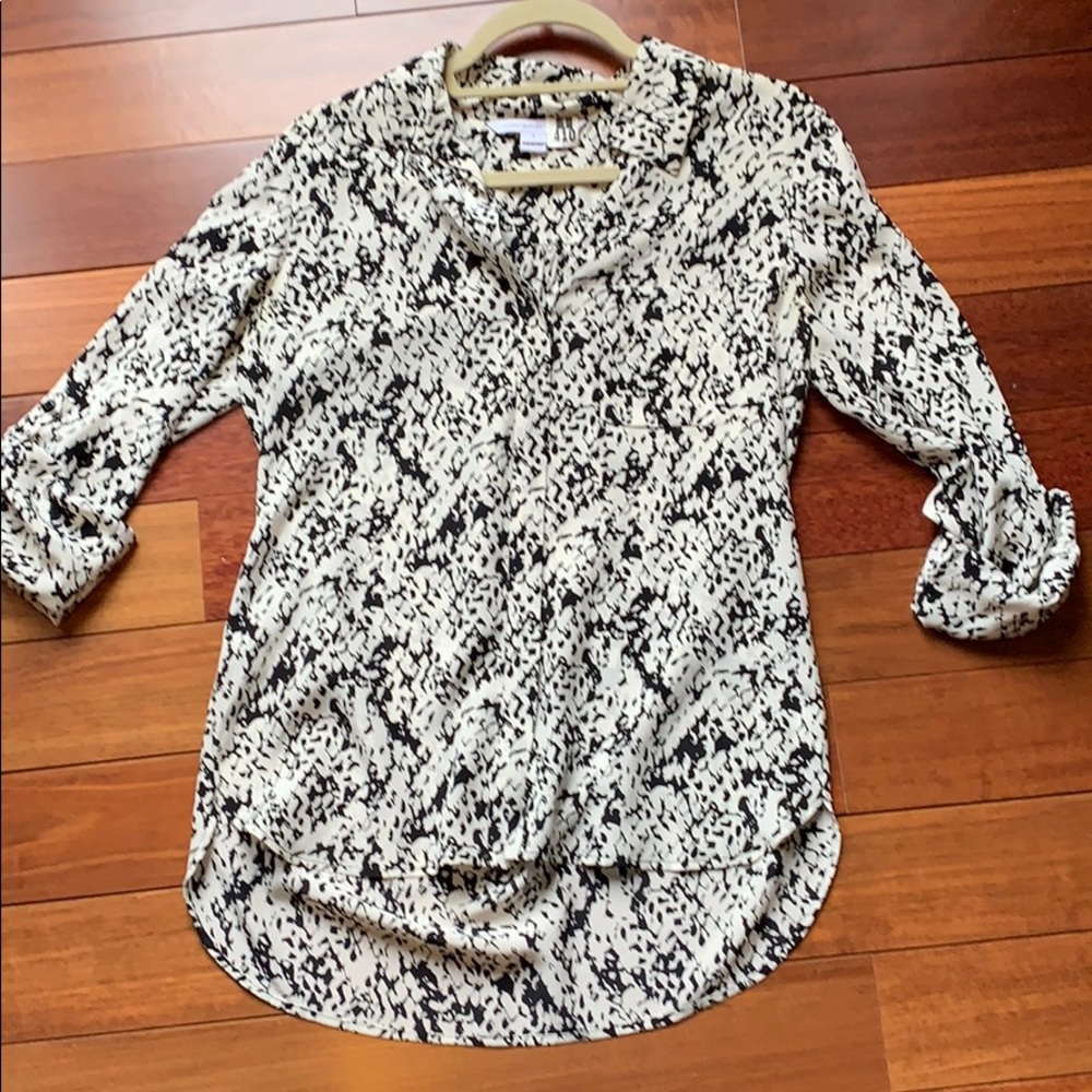 DVF blouse size 4